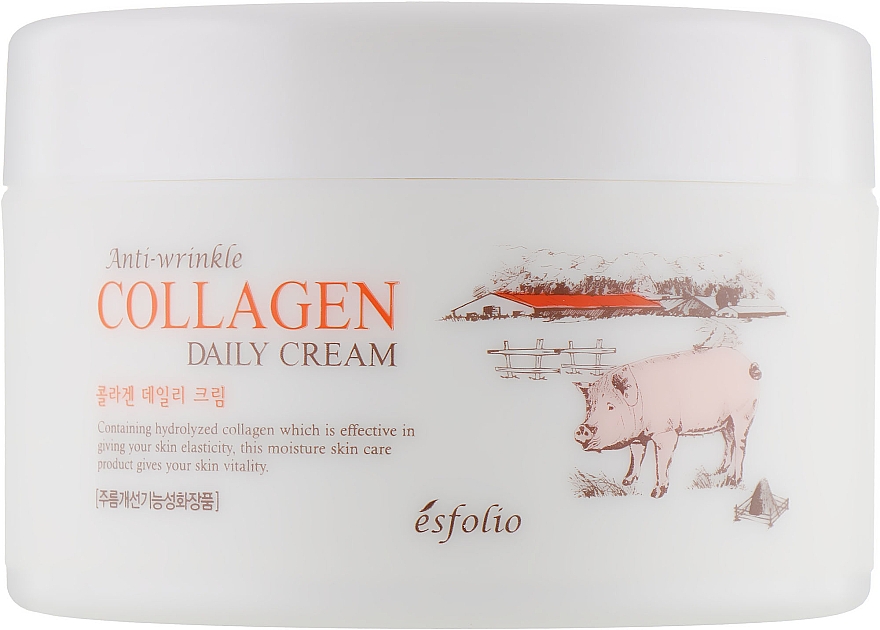 Kolagenowy krem do twarzy - Esfolio Collagen Daily Cream — Zdjęcie N1