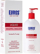 Bezalkaiczna emulsja myjąca do ciała - Eubos Med Basic Skin Care Liquid Washing Emulsion Red — Zdjęcie N4