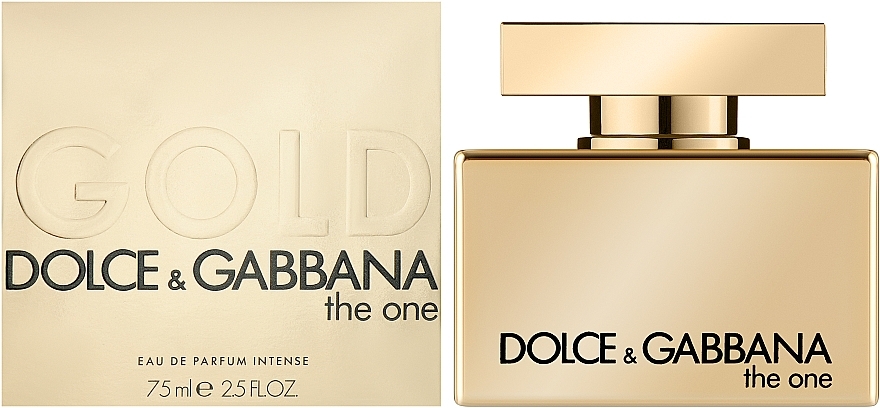 Dolce & Gabbana The One Gold Eau Intense - Woda perfumowana — Zdjęcie N6
