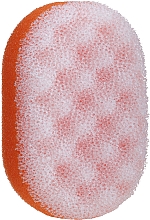 Gąbka do kąpieli, owalna, pomarańczowa - Ewimark — Zdjęcie N1