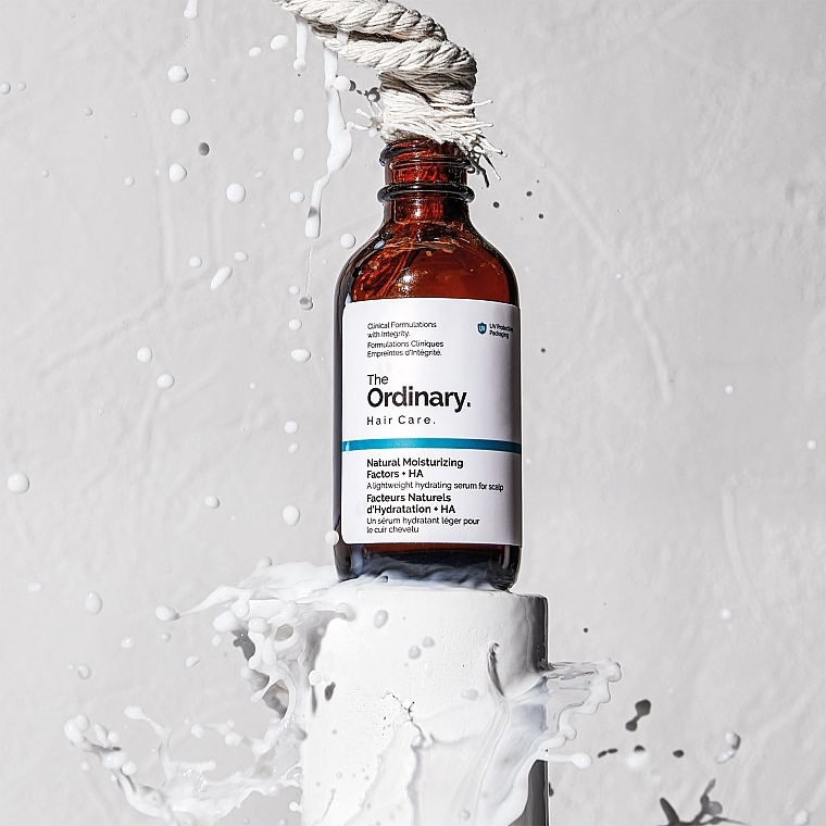 The Ordinary Natural Moisturizing Factors + HA for scalp - Nawilżające serum do włosów i skóry głowy — Zdjęcie N5