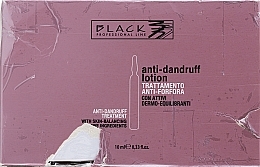 PRZECENA! Balsam przeciwłupieżowy w ampułkach - Black Professional Line Anti-Dandruff Hair Lotion * — Zdjęcie N1