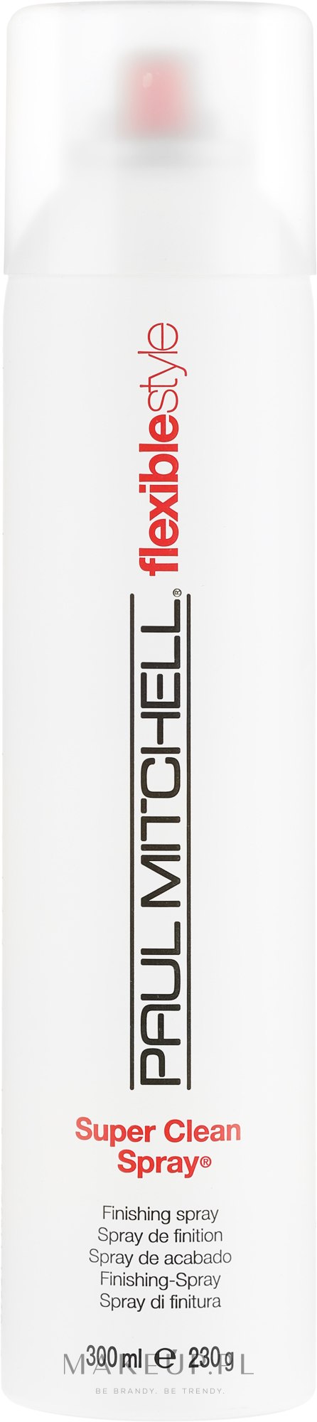 Utrwalający lakier do włosów - Paul Mitchell Flexible Style Super Clean Spray — Zdjęcie 300 ml