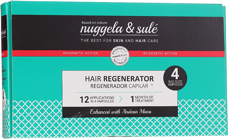 Regenerujące ampułki do włosów - Nuggela & Sulé Hair Regenerator Ampoules — Zdjęcie N1