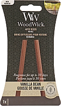 Kup Pałeczki zapachowe do samochodu (uzupełnienie) - Woodwick Vanilla Bean Auto Reeds Refill