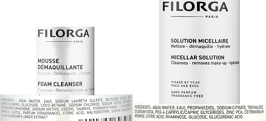 Zestaw - Filorga (mousse/150ml + micellar/water/400ml) — Zdjęcie N3