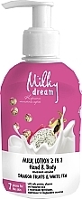 Kup Mleczny balsam 2 w 1 Smoczy Owoc i Biała Herbata - Milky Dream