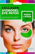 Kup Płat kolagenowy pod oczy z wyciągiem z ogórka i algami morskimi - Beauty Face Cucumber & Algae Hydrating & Whitening Collagen Eye Patch