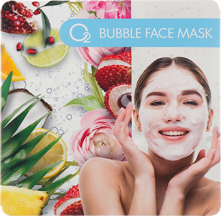 Bąbelkowa maska ​​do twarzy z silnym efektem dotlenienia - Lambre O2 Bubble Face Mask — Zdjęcie N1