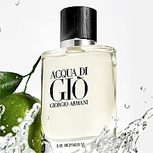 Giorgio Armani Acqua Di Gio - Woda perfumowana (butelka z możliwością wielokrotnego napełniania) — Zdjęcie N4