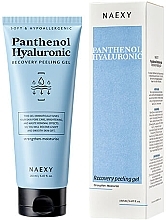 Hialuronowy żel-peeling do twarzy - Naexy Panthenol Hyaluronic Recovery Peeling Gel — Zdjęcie N1