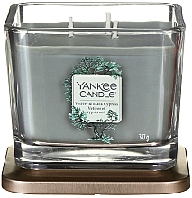 Świeca zapachowa w szkle - Yankee Candle Elevation Vetiver and Black Cypress Candle — Zdjęcie N3