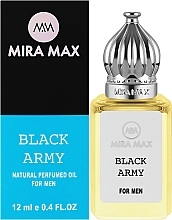 Mira Max Black Army - Perfumowany olejek dla mężczyzn — Zdjęcie N2