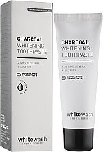 Wybielająca pasta do zębów z węglem aktywnym - WhiteWash Laboratories Charcoal Whiteninng Toothpaste — Zdjęcie N2