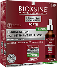 Serum przeciw intensywnemu wypadaniu włosów dla mężczyzn - Biota Bioxsine DermaGen Forte Herbal Serum For Intensive Hair Loss — Zdjęcie N2
