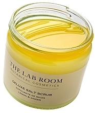 Peeling olejowo-solny do ciała Cytryna i imbir - The Lab Room Deluxe Oil Salt Scrub Lemon & Ginger — Zdjęcie N2