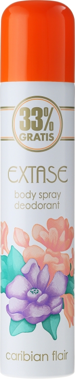 Dezodorant w sprayu - Extase Caribian Flair Deodorant — Zdjęcie N3