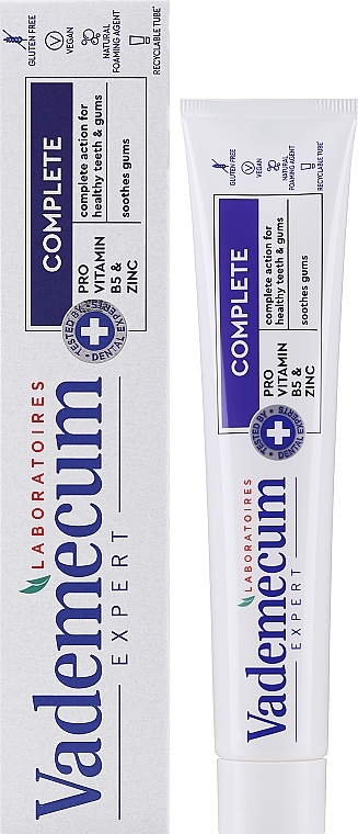 Witaminowa pasta do zębów - Vademecum ProVitamin Complex Complete — Zdjęcie N2