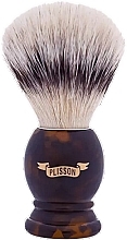 Pędzel do golenia, ecaille - Plisson Original Shaving Brush "High Mountain White" Fibre — Zdjęcie N1