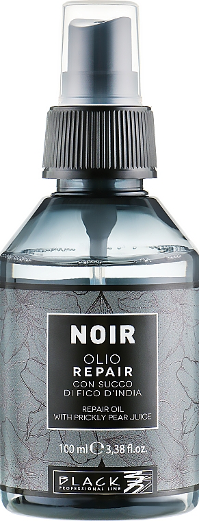 Regenerujący olejek z sokiem z opuncji do włosów - Black Professional Line Noir Prickly Pear Juice Repair Oil — Zdjęcie N1