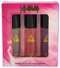 Kup Zestaw - Rock And Roll Beauty Def Leppard Glossy Lip Oil Kit (lip/oil/3x3.44ml)