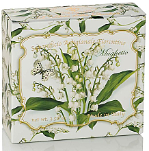 Naturalne mydło w kostce Konwalia - Saponificio Artigianale Fiorentino Lily Of The Valley Soap — Zdjęcie N2