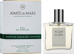 Aimee de Mars Acqua Di Orta - Woda perfumowana — Zdjęcie N2