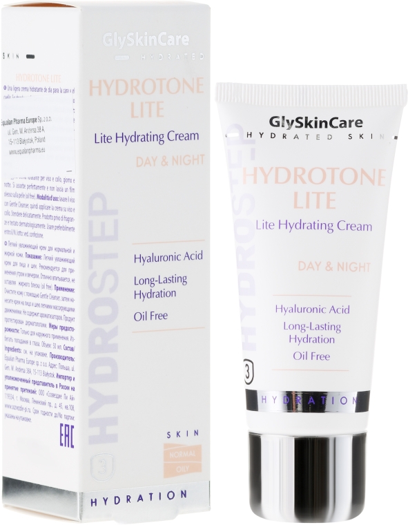 Lekki nawilżający krem na dzień i noc - GlySkinCare Hydrotone Lite Hydrating Cream