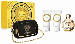 Kup Versace Eros Pour Femme - Zestaw (edt 100 ml + b/lot 100 ml + sh/gel 100 ml + pouch)