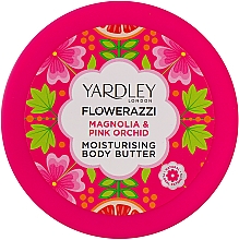 Kup Olejek do ciała - Yardley Flowerazzi Magnolia & Pink Orchid Moisturising Body Butter