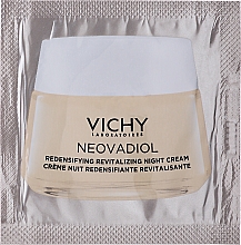 Rewitalizujący krem do twarzy na noc - Vichy Neovadiol Redensifying Revitalizing Night Cream (próbka) — Zdjęcie N1