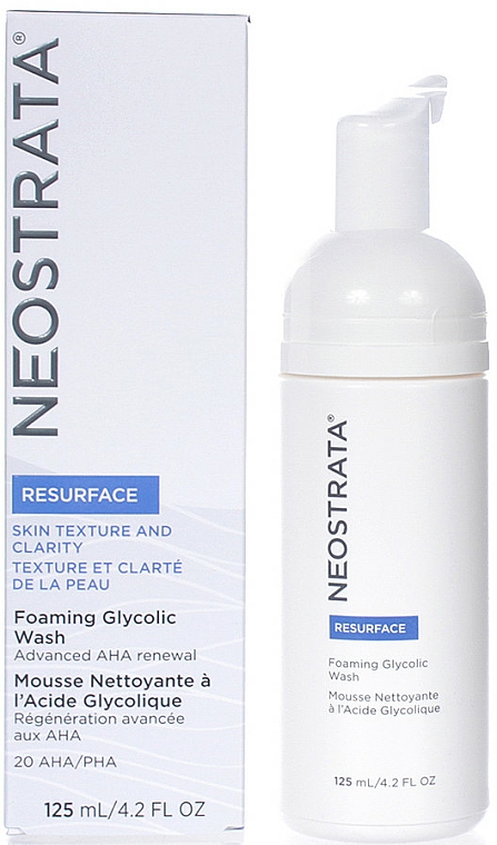 Pianka do mycia twarzy - Neostrata Resurface Foaming Glycolic Wash — Zdjęcie N1
