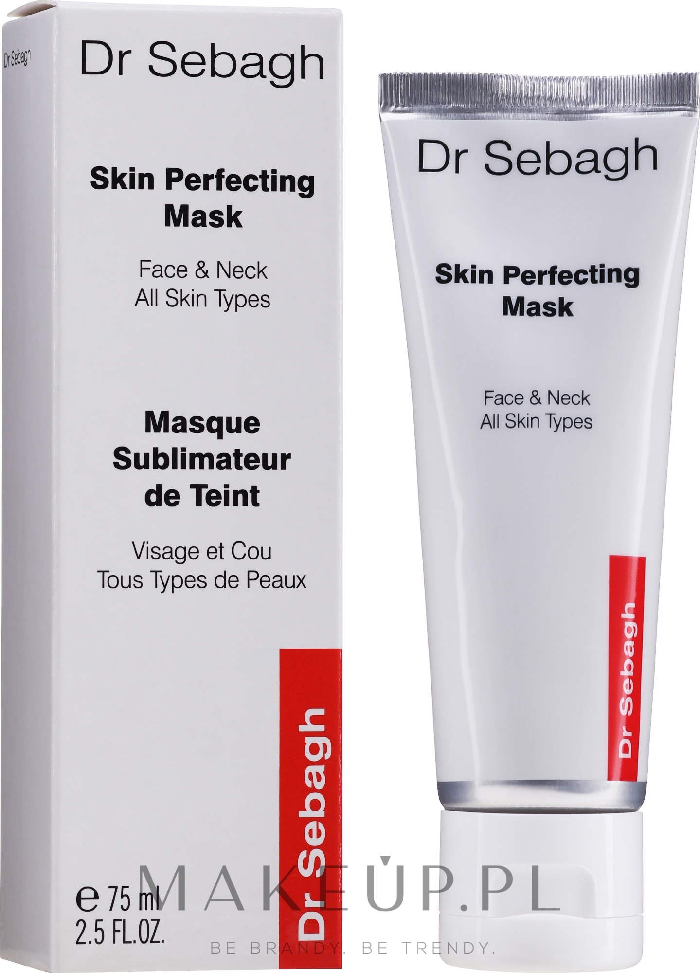 Oczyszczająca maska do twarzy i szyi - Dr Sebagh Skin Perfecting Mask — Zdjęcie 75 ml