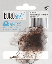 Nylonowa siatka na włosy, brązowa, 01046/76 - Eurostil — Zdjęcie N2