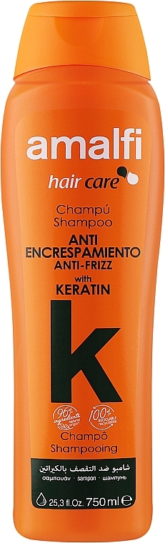 Keratynowy szampon do włosów - Amalfi Shampoo
