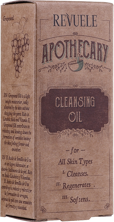 Olejek do mycia twarzy - Revuele Apothecary Cleansing Oil — Zdjęcie N2