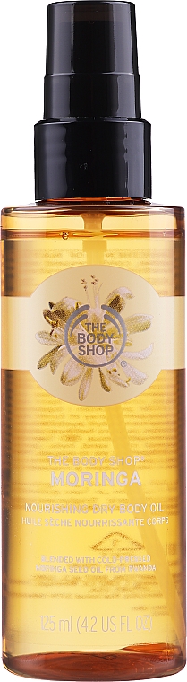 Odżywczy suchy olejek do ciała Olej moringa - The Body Shop Moringa Nourishing Dry Oil For Body