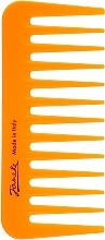 Grzebień do włosów, pomarańczowy - Janeke Supercomb Small — Zdjęcie N1