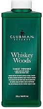 Kup Clubman Pinaud Whiskey Woods - Uniwersalny talk w proszku