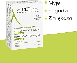 Mydło dermatologiczne dla podrażnionej skóry Owies Rhealba - A-Derma Soap Free Dermatological Bar — Zdjęcie N4
