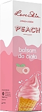 Balsam do ciała o zapachu lodów brzoskwiniowych - Love Skin Peach Body Balm — Zdjęcie N3
