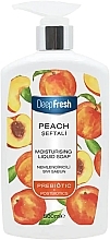 Kup Mydło do rąk w płynie - Aksan Deep Fresh Prebiotics Moisturising Liquid Soap Peach