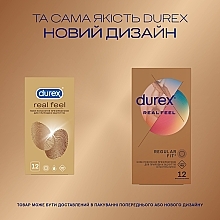Prezerwatywy, 12szt - Durex Real Feel Condoms — Zdjęcie N4