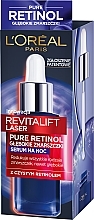 Serum na noc z retinolem na głębokie zmarszczki - L'Oreal Paris Revitalift Laser Pure Retinol Night Serum — Zdjęcie N5