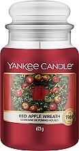 Świeca zapachowa w słoiku - Yankee Candle Red Apple Wreath — Zdjęcie N2