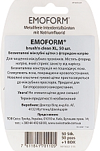 Szczoteczki międzyzębowe bez metalu z fluorkiem sodu (XL), 50 szt. - Dr. Wild Emoform — Zdjęcie N2