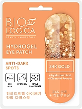 Kup Rozjaśniające płatki pod oczy ze złotem - Biologica Gold Hydrogel Eye Patch