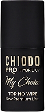 Kup Top do lakierów hybrydowych bez przemywania - Chiodo Pro Hybrid UV Top No Wipe My Choice
