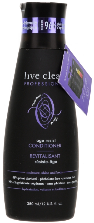 Odżywka do włosów Age Resist - Live Clean Professional Age Resist Conditioner