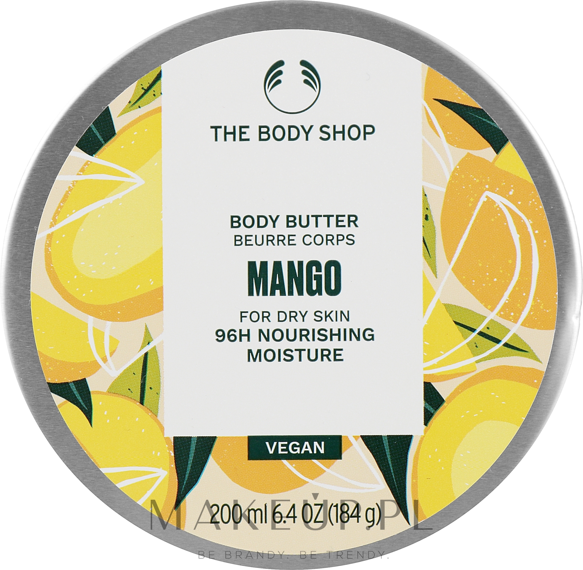 Nawilżające masło do ciała Mango - The Body Shop Mango Body Butter — Zdjęcie 200 ml